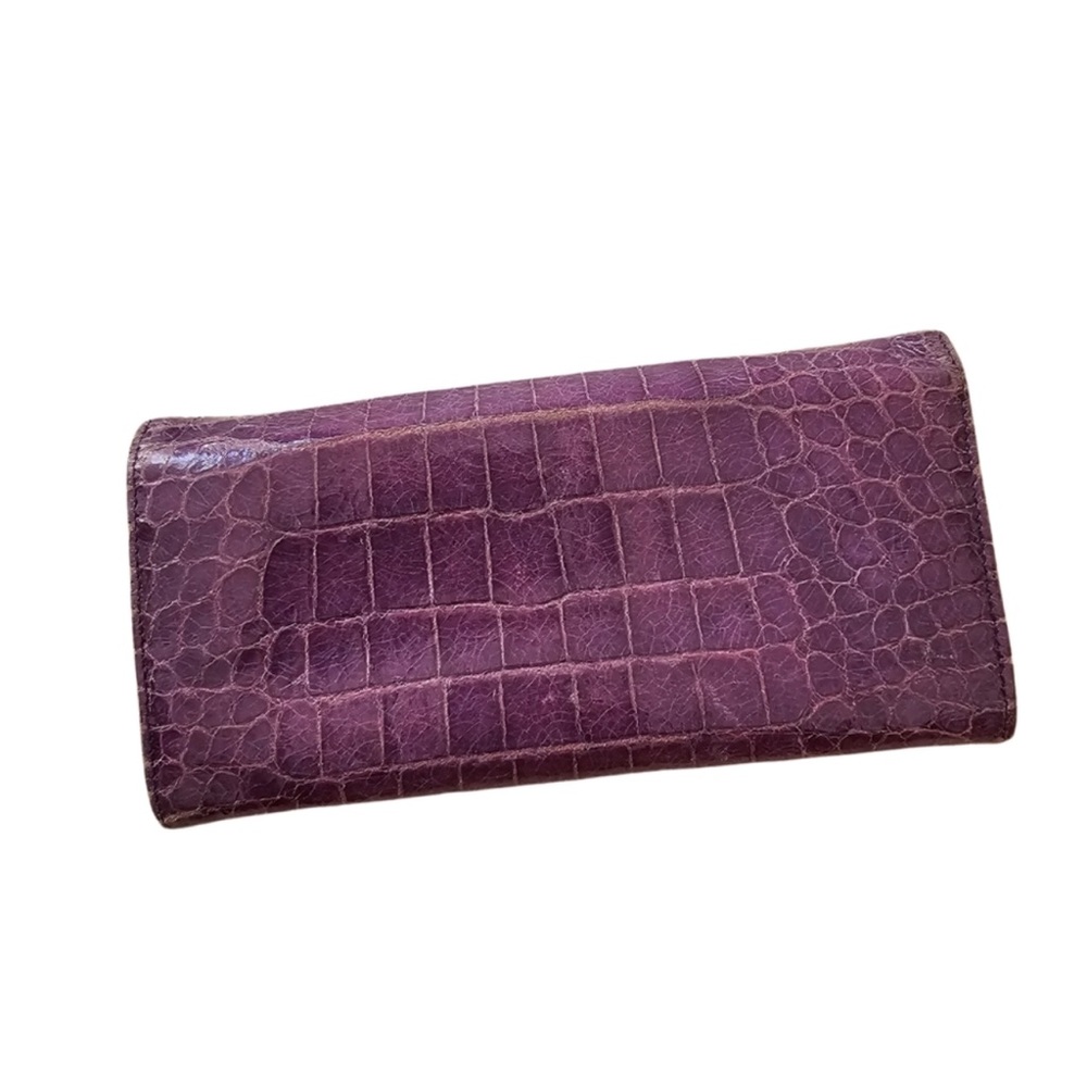 Miu miu purple long wallet - Picture 2 of 8